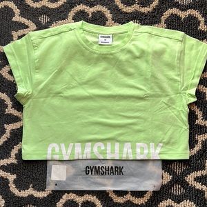 Brand new Fraction Gymshark crop T-shirt